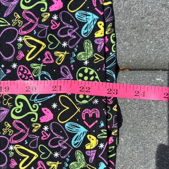 Joyce Concept Girl’s Black Dress, Matching Shorts, Hearts, Flowy, Soft, Size 4 - Picture 9 of 17